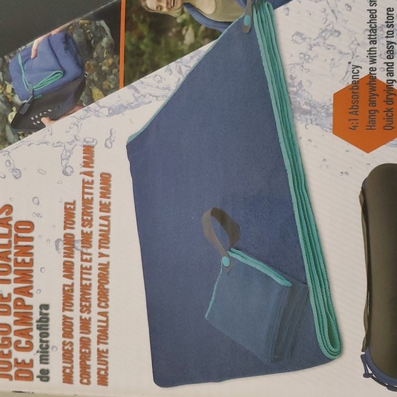 Cascade Mountain Tech Microfiber Towel Set - Picture 3 of 8